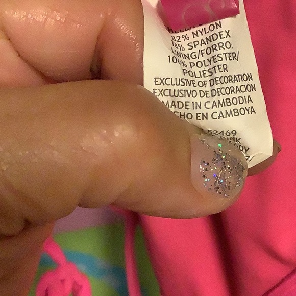 OP bikini bottom string hot pink buttery material size Med great condition - Picture 6 of 9